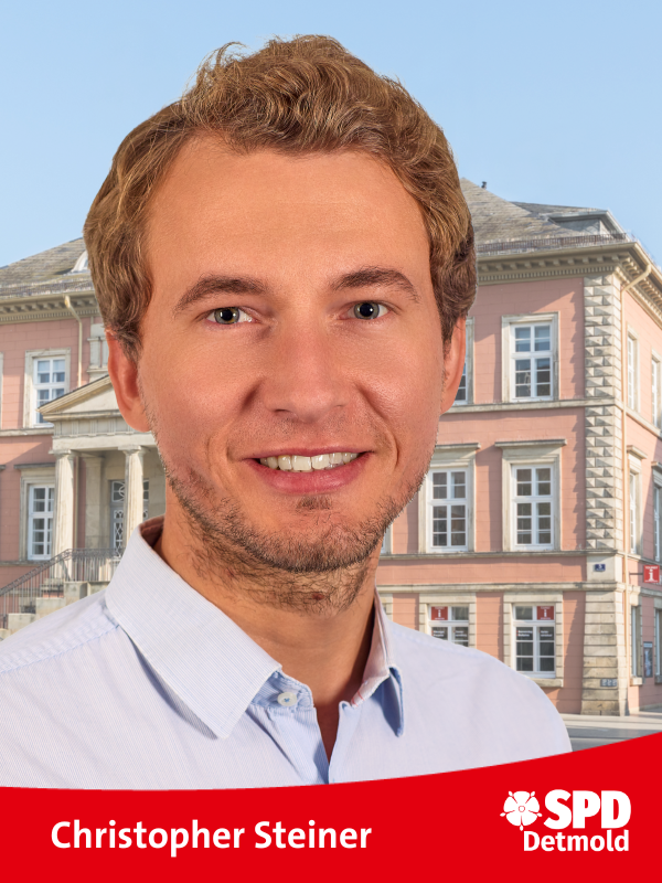 SPD-Ratsmitglied Christopher Steiner SPD-Ratsmitglied Christopher Steiner