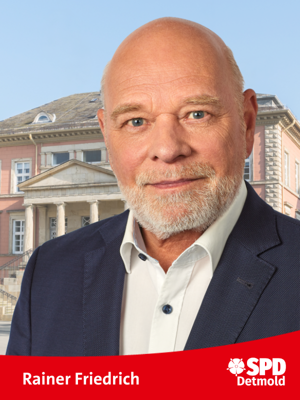 SPD-Ratsmitglied und Fraktionsvorsitzender Rainer Friedrich SPD-Ratsmitglied und Fraktionsvorsitzender Rainer Friedrich
